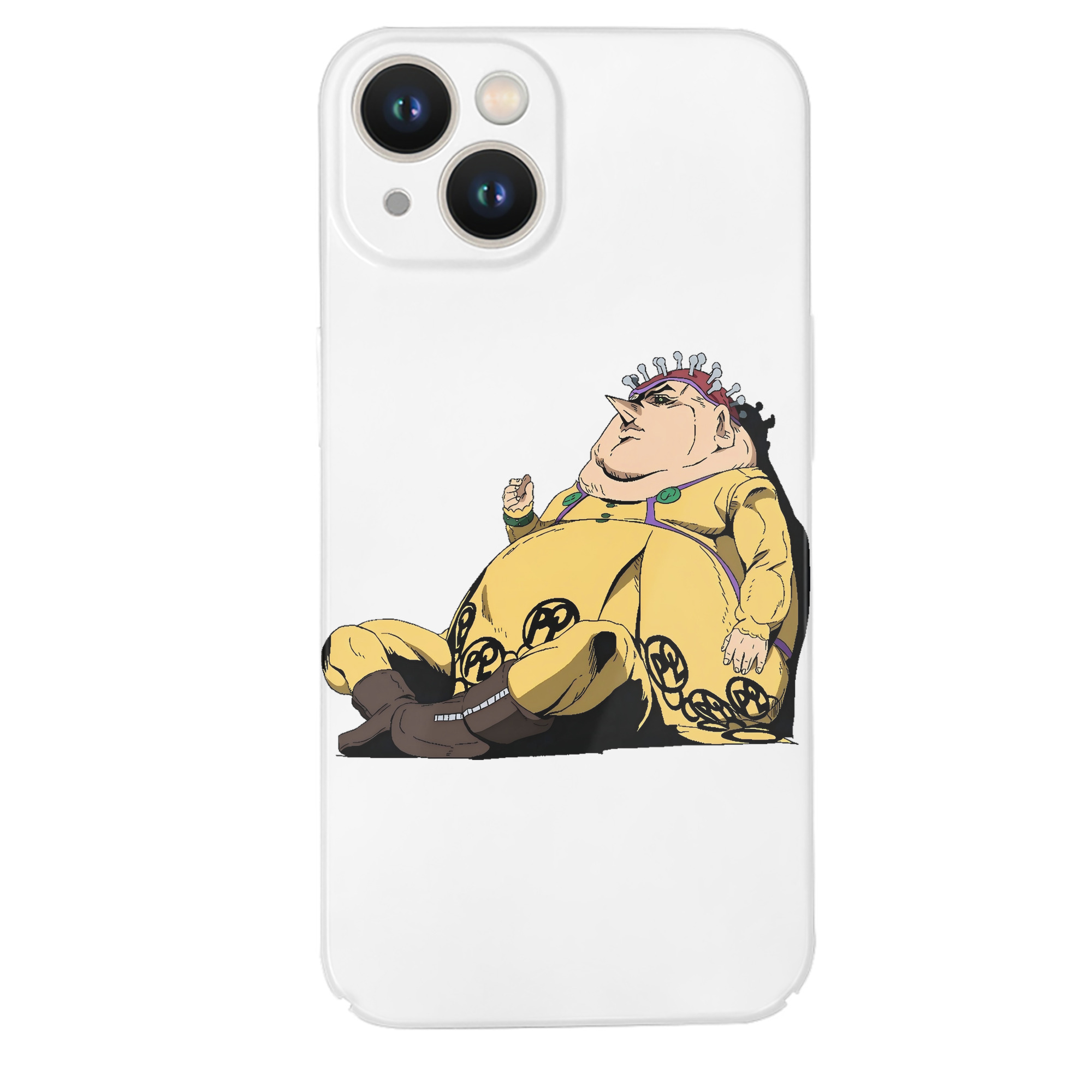 （画像用） ジョジョの奇妙な冒険 ポルポ JoJo's Bizarre Adventure Polpo 【iPhone 14シリーズ対応】ハードケース